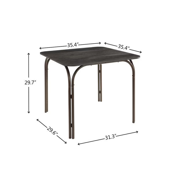 5-Piece Wood Table  4 Chairs,Modern Dining Table Furniture Set For Home, Kitchen, Dining Room,Dining Table And Chair - Image 8