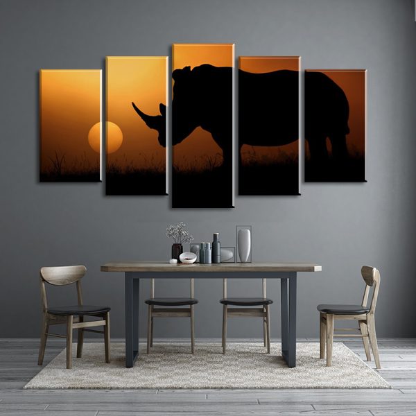 A Variety Of Custom Horse Photography Landscape Silhouette Decorative Paintings - Image 2