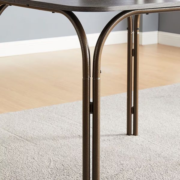 5-Piece Wood Table  4 Chairs,Modern Dining Table Furniture Set For Home, Kitchen, Dining Room,Dining Table And Chair - Image 2