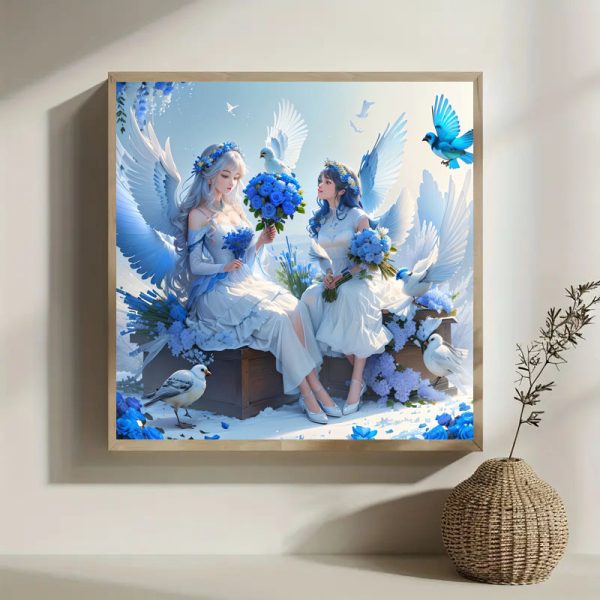 5DDIY Diamond Painting Set - Full Diamond Round Water Diamond Art - Image 2