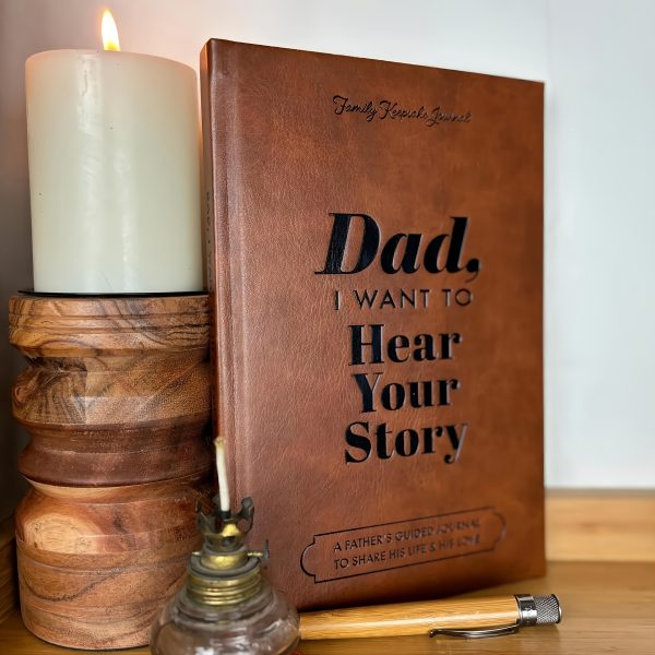 Vintage Leather Notebook - Mom And Dad Notebook - Image 6