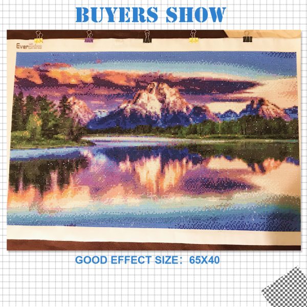 Diamond Embroidery Natural Landscape Large DIY Diamond Painting - Image 5