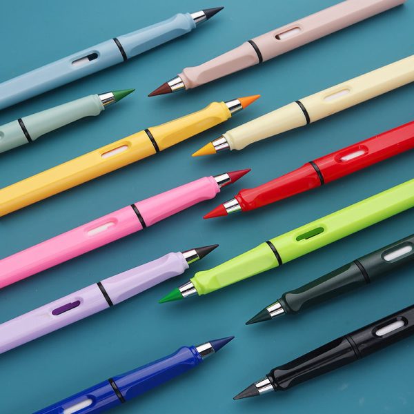 Color Eternal Pencil 12 Colors Erasable Color Lead - Image 4