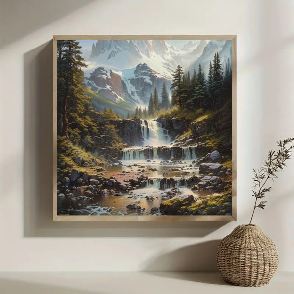 5DDIY Diamond Painting Set - Full Diamond Round Water Diamond Art - Image 9