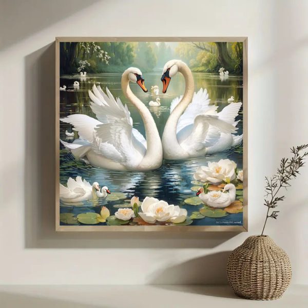 5DDIY Diamond Painting Set - Full Diamond Round Water Diamond Art - Image 8