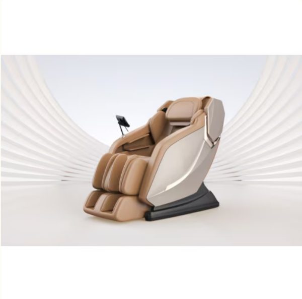 Full Body Zero Gravity Shiatsu Massage Chair SL-Track Recliner With Airbag Speaker LCD Screen Remote Control Voice Control BackLeg Heat - Image 3
